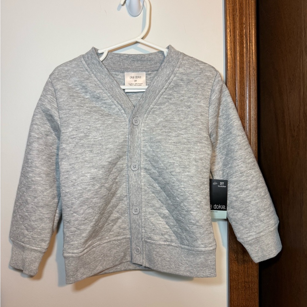 NWT Okie Dokie Gray Sweater